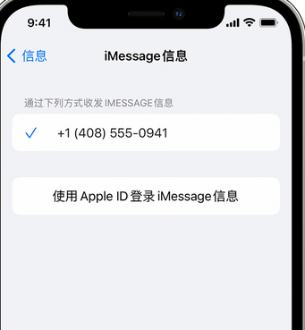 武陵apple维修iPhone上无法正常发送iMessage信息