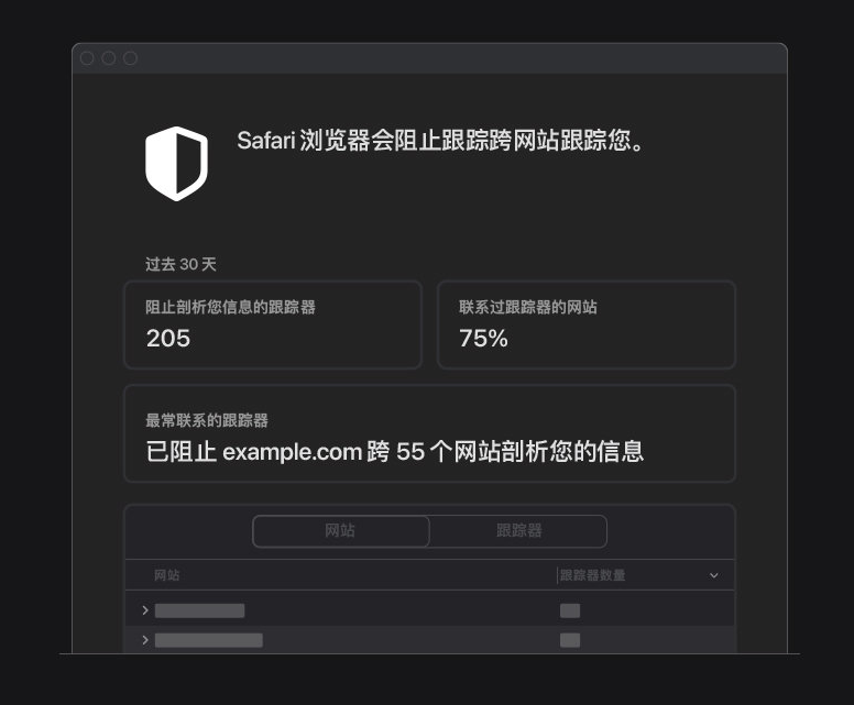 武陵苹果手机维修分享如何在 Safari 浏览器中查看和打开隐私报告 